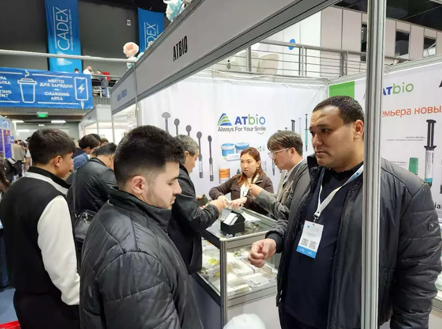 ATBIO at CADEX 2025 Kazakhstan Dental Exhibition(Image1)