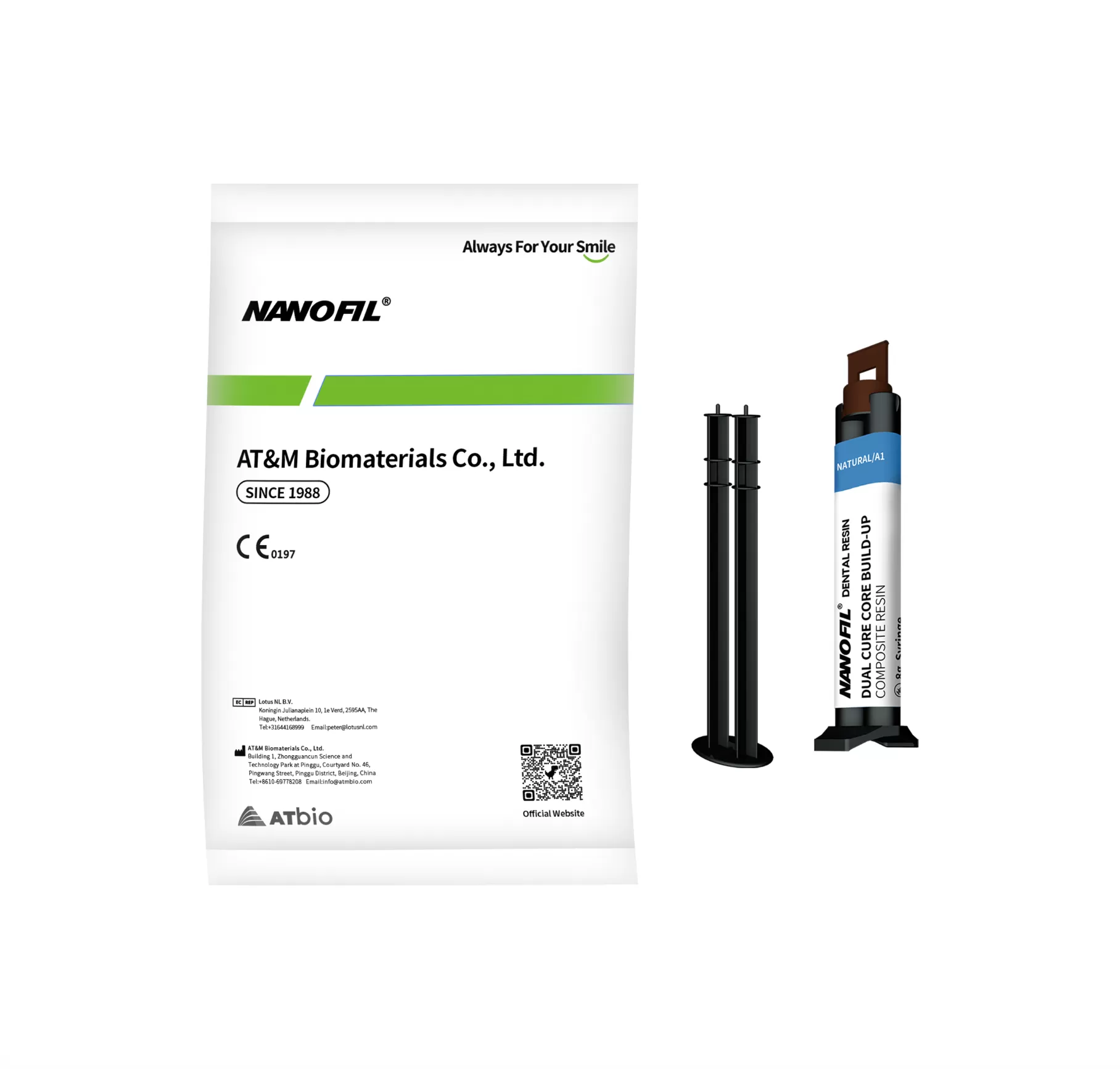 NANOFIL® Dual-Cure Core Build-up Composite Resin