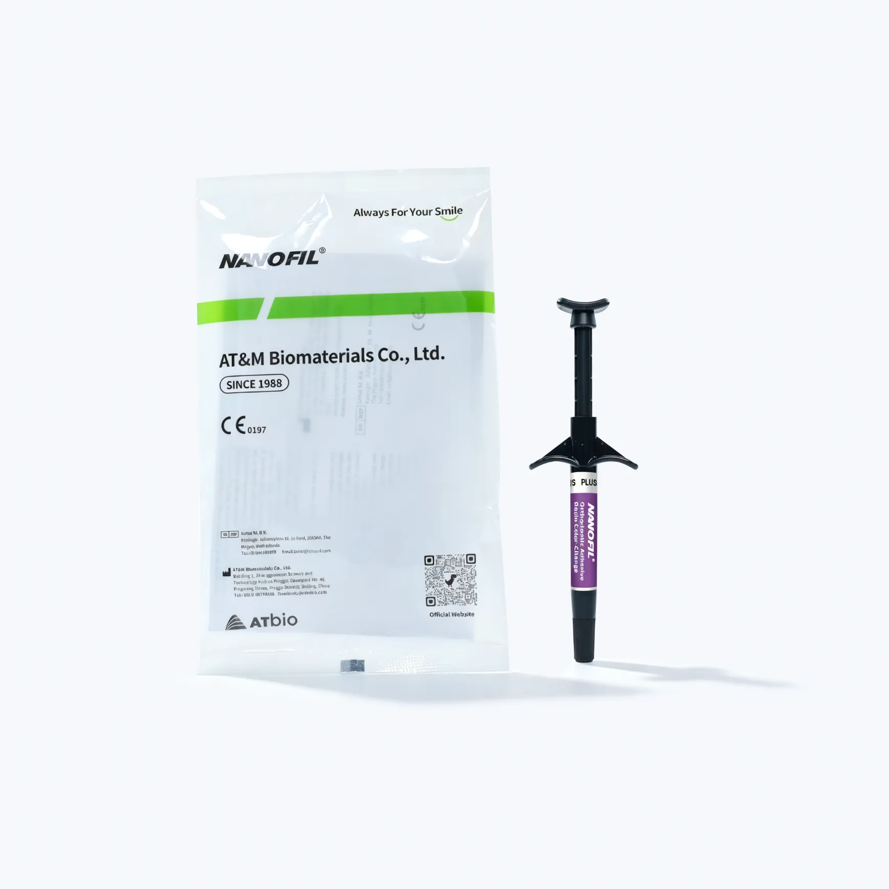 NANOFIL® ORTHODONTIC ADHESIVE RESIN COLOR-CHANGE PLUS